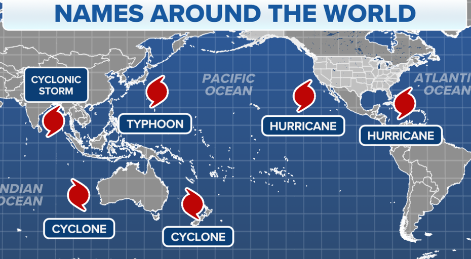 5 Different Names For Hurricanes Around The World