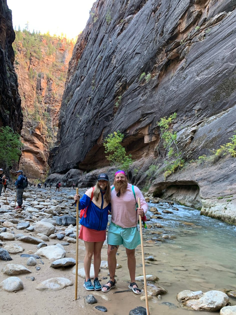 Getting Wet In The Narrows At Zion National Park – Inspired Traveler  Adventures